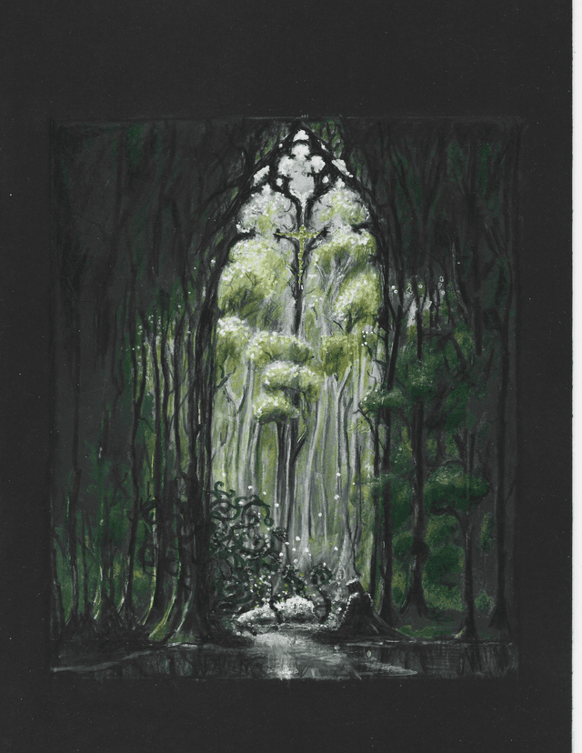 Where the Light Touches - Ltd Edition Printed Artwork A5 and A4 